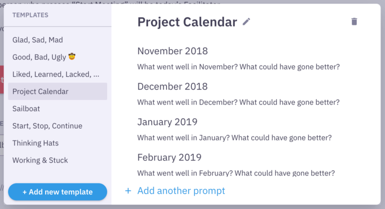 parabol-retro-template-project