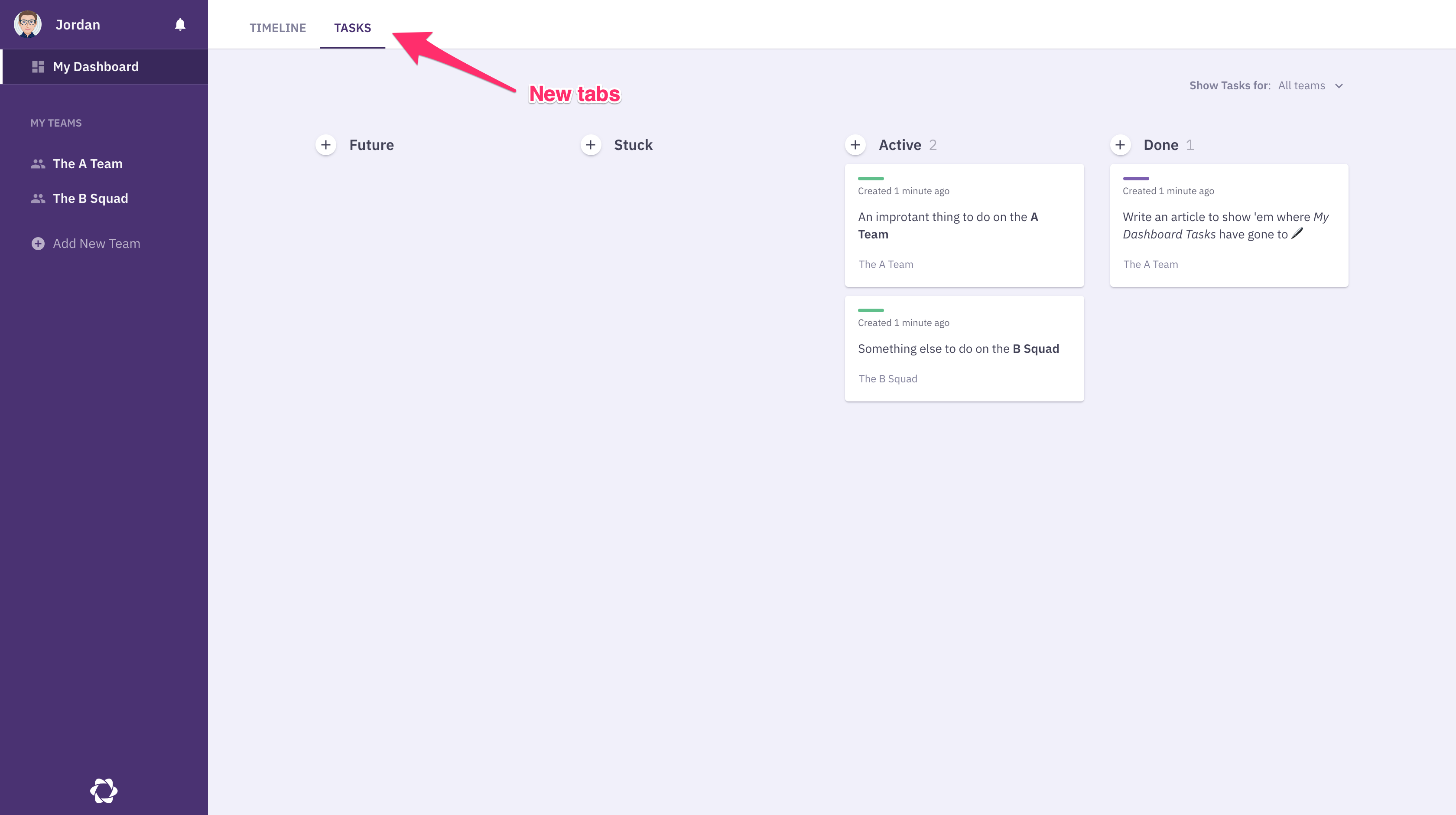 2019-01 Parabol Timeline Tasks