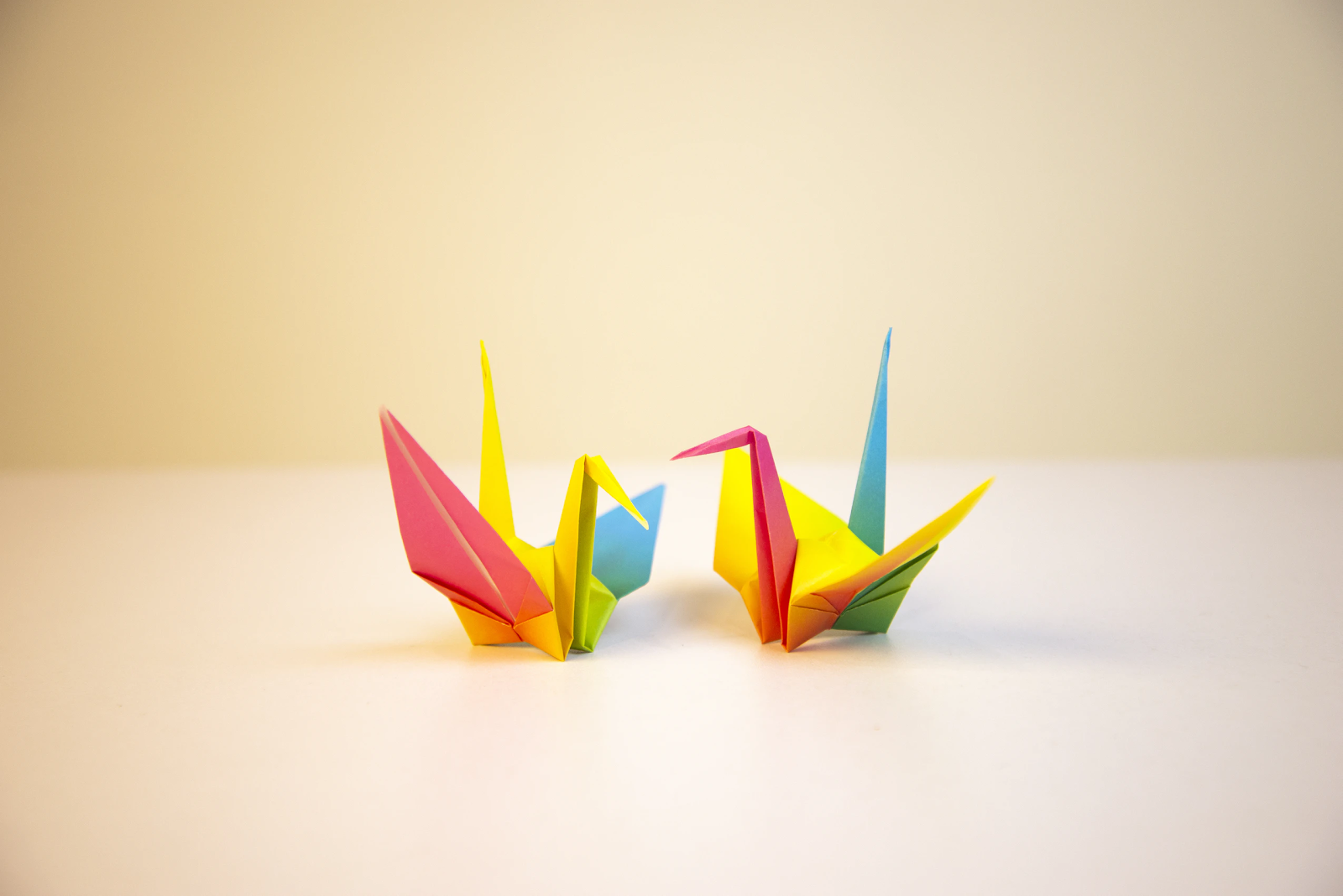 Origami birds