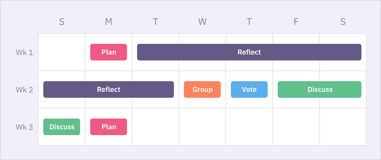 Async-retro-calendar