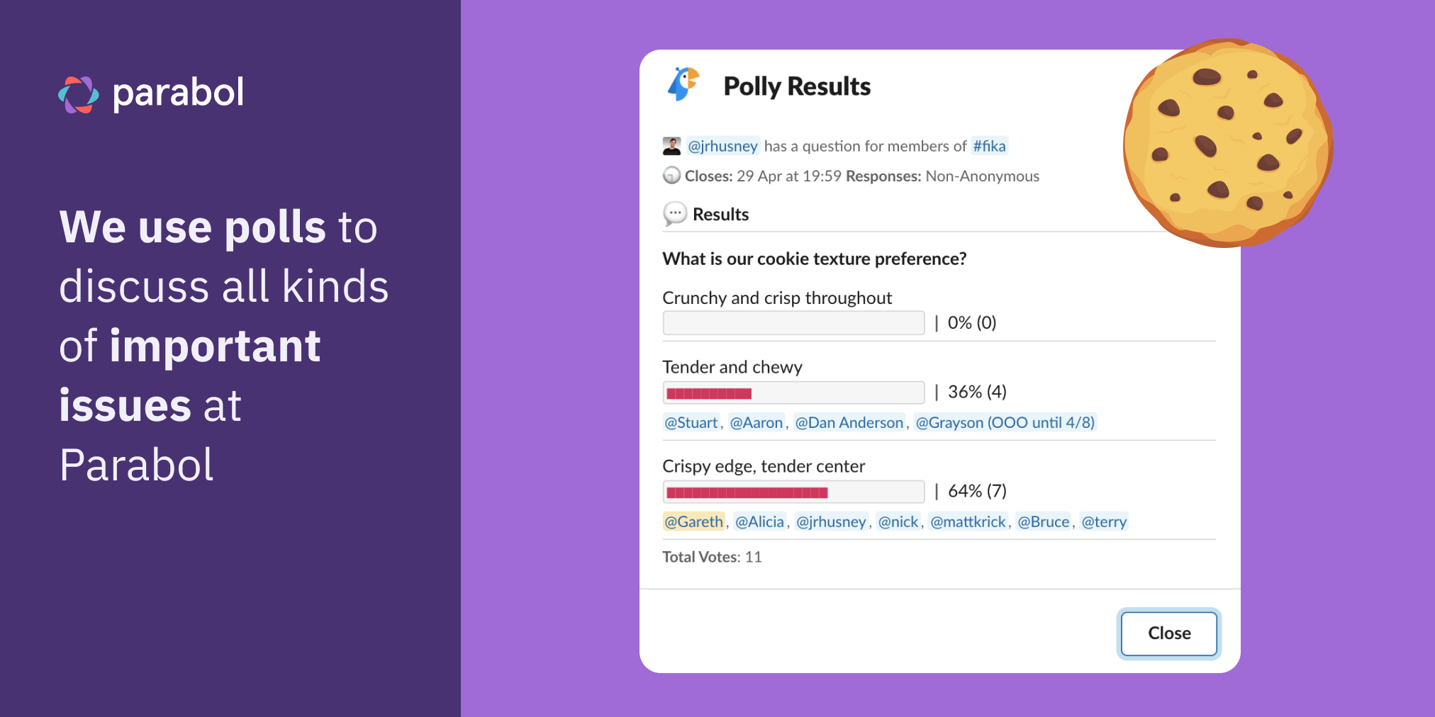 Use polls in advance of meetings to help introverts