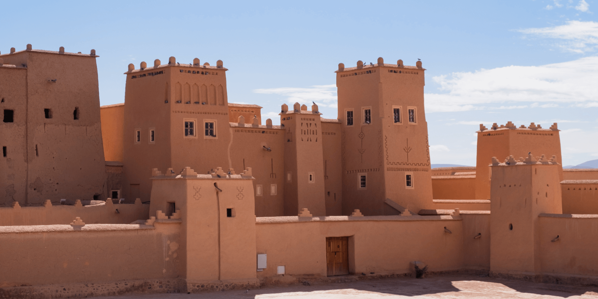 Fort in Morocco to represent holding the fort