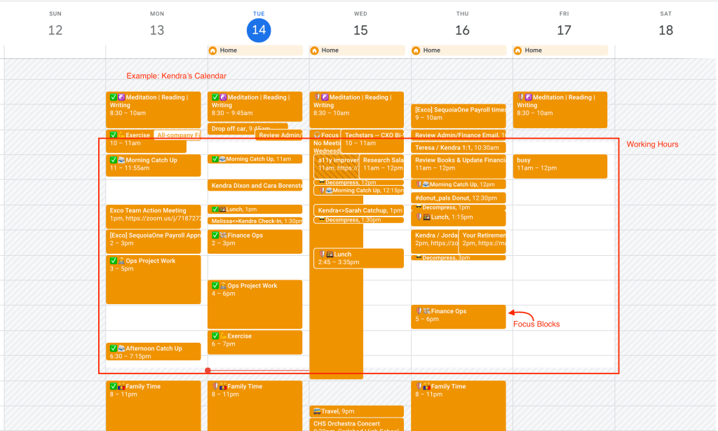 Managing Your Calendar – Async Communication Example