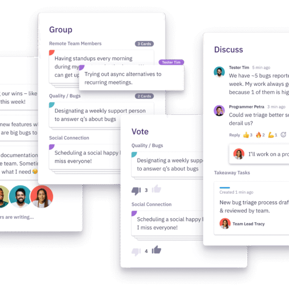 parabol retrospective montage