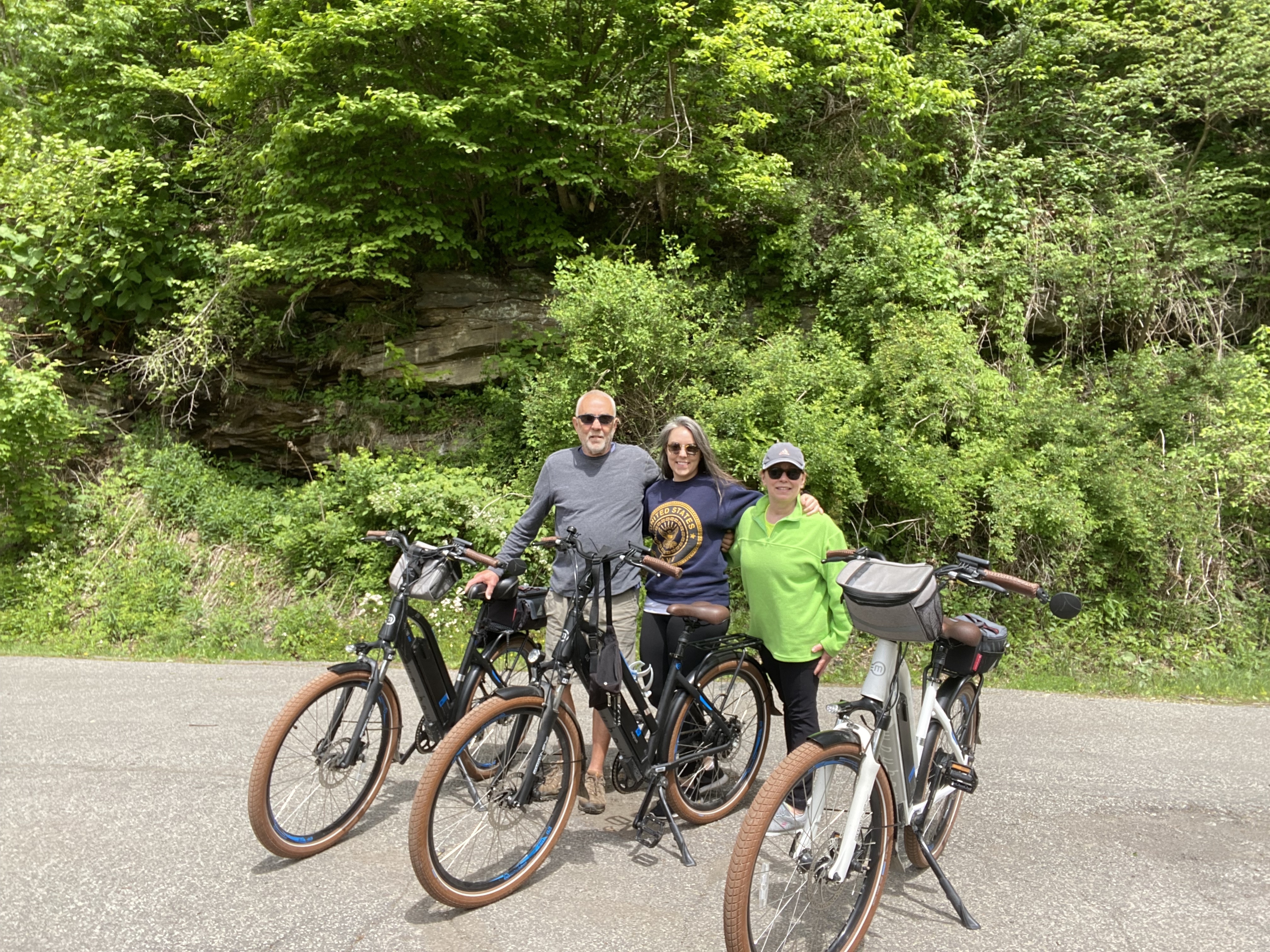 biking on The Path of the Flood