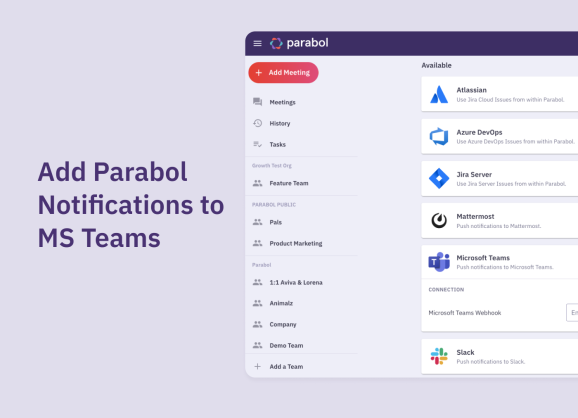 Integrations – Teams MS