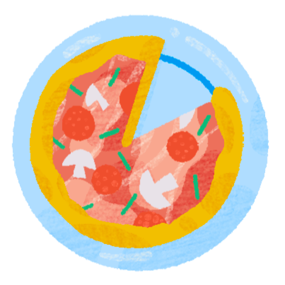 Whole pizza