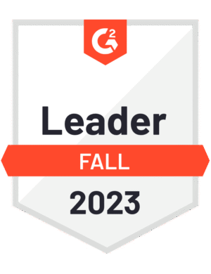 Parabol's badge for a 2021 leader on G2