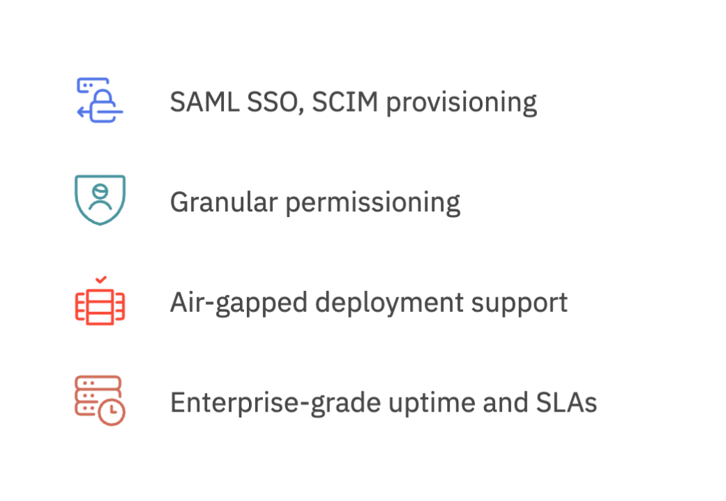 Built for Enterprise Icons