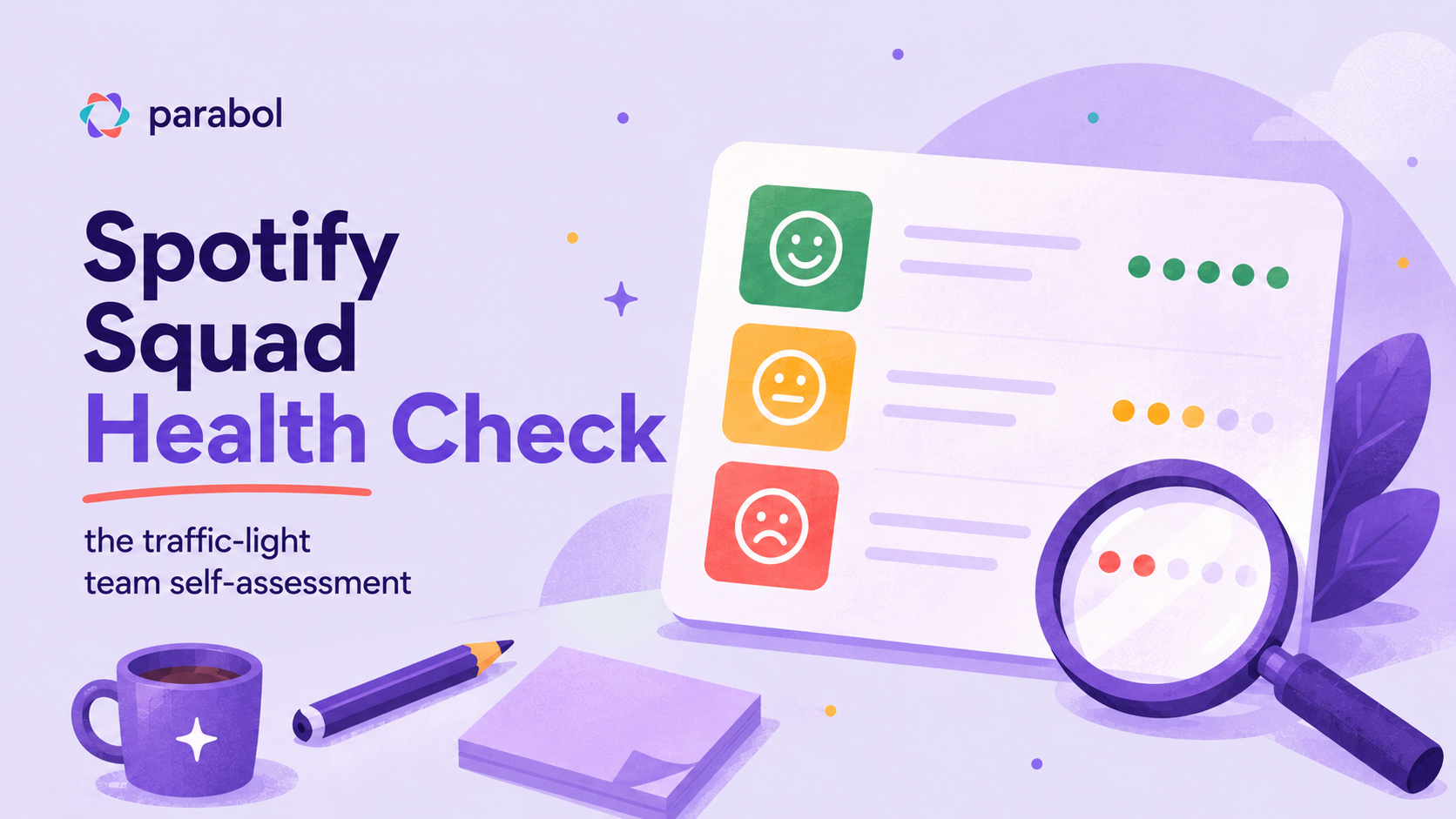 Spotify Squad Health Check Parabol Hero Image Spotify Squad Health Check Parabol Hero Image