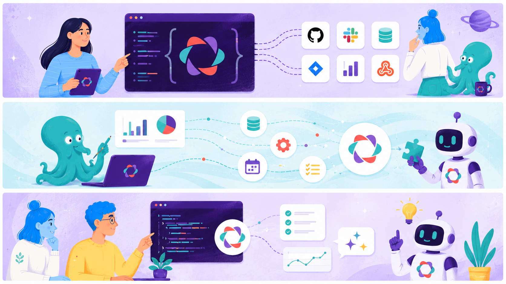 An intrepid space-faring team designs and builds an application with the Parabol API
